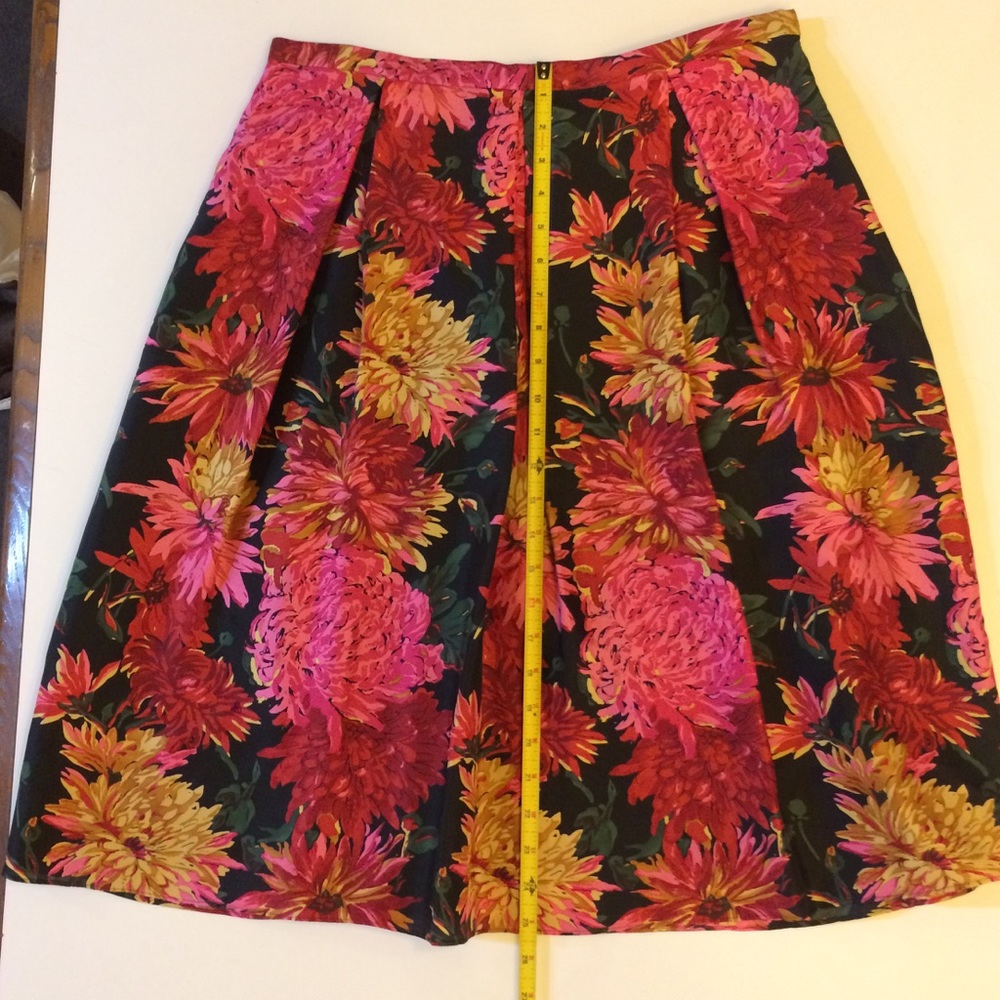 Talbots Silk Skirt